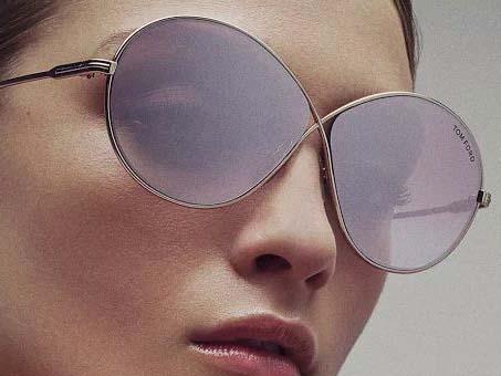 عینک فلزی آفتابی زنانه